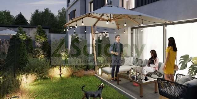 Nowoczesny dom 138 m² z ogródkiem i poddaszem do adaptacji Warszawa, Wawer, Falenica  138m2 Foto 1