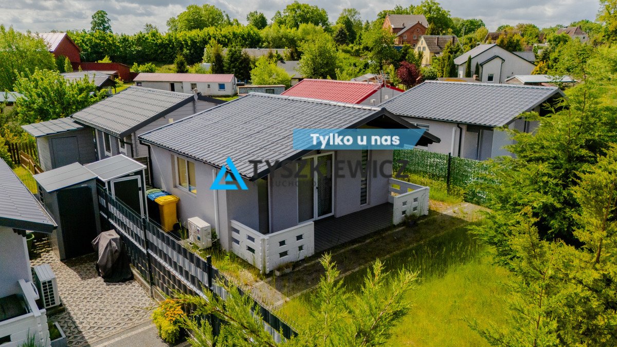 Urokliwy domek 27 m² blisko plaży, gotowy do wynajmu Dębina, Żurawia  27m2 Foto 1