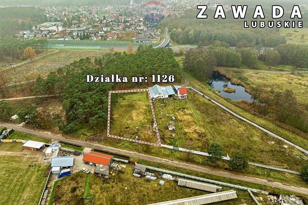 Działka inwestycyjna na sprzedaż Zielona Góra, Zawada-Kożuchowska  2 537m2 Foto 4