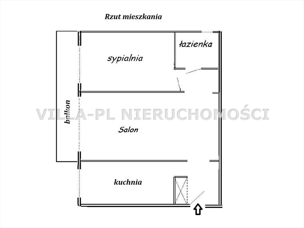 Mieszkanie dwupokojowe na sprzedaż Łódź, Bałuty, Bałuty, Wawelska  49m2 Foto 9