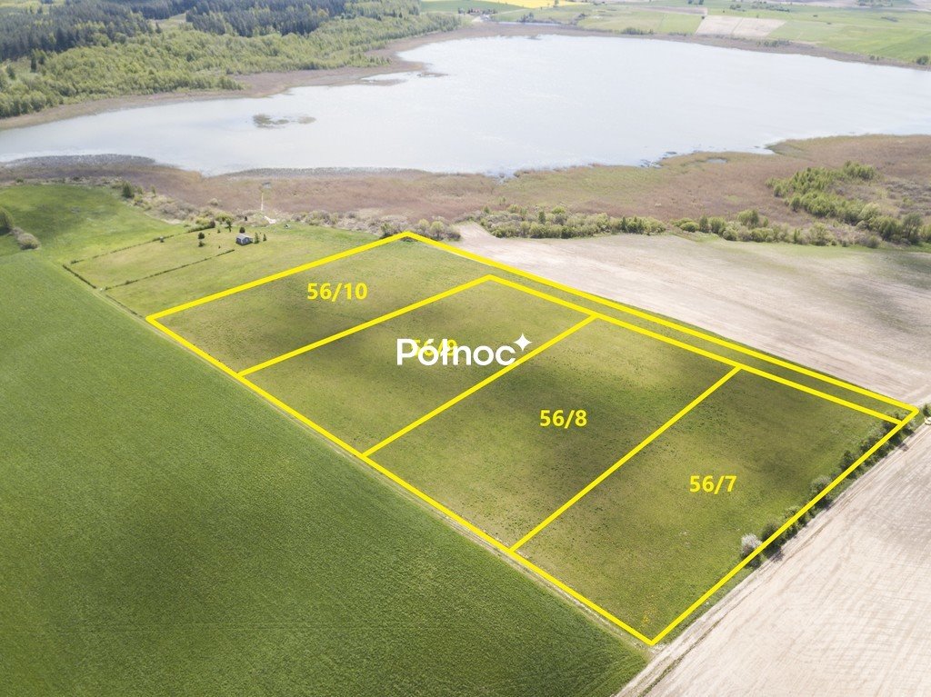 Działka 38 284 m² z warunkami zabudowy, jezioro Skomętno Kulesze  38 284m2 Foto 1