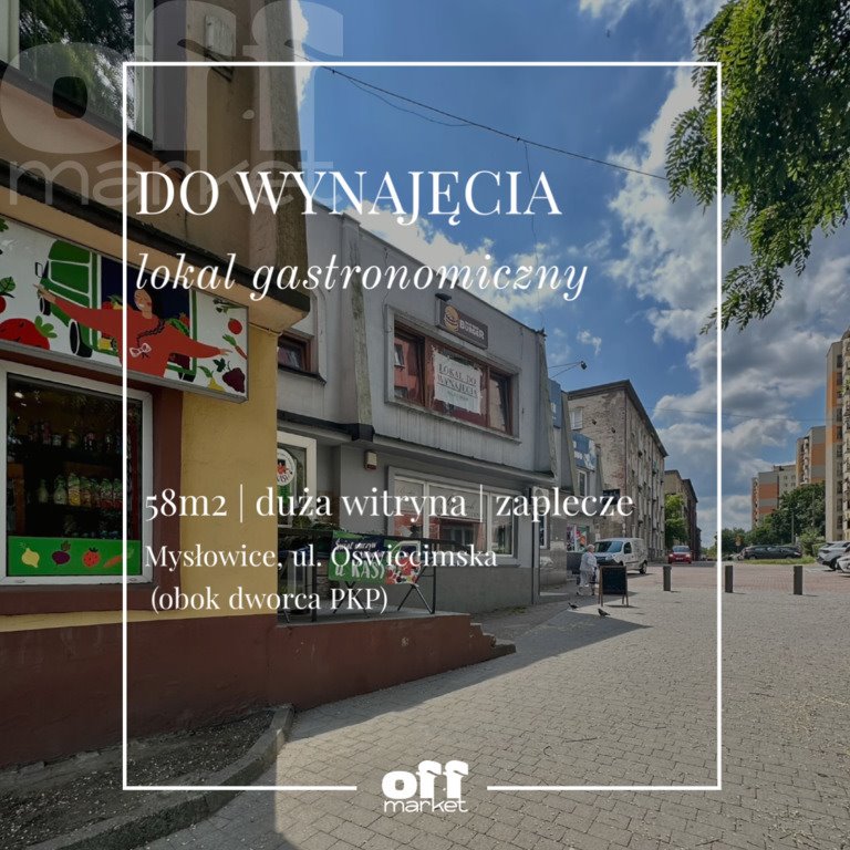 Lokal użytkowy na wynajem Mysłowice, Oświęcimska  58m2 Foto 1