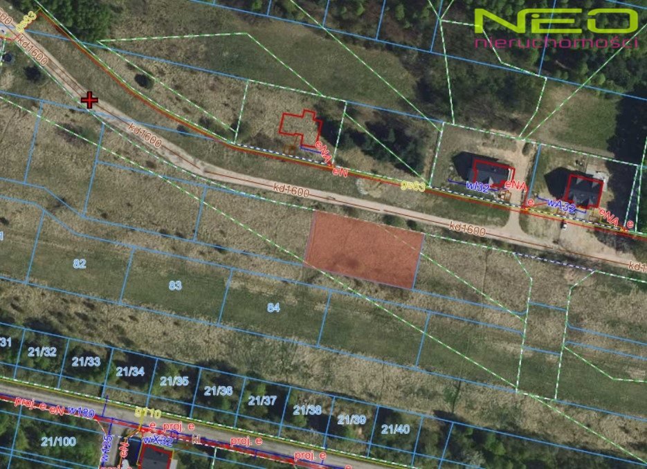 Na sprzedaż działka 1300 m² w Kiedrzynie z szybkim internetem Częstochowa, Kiedrzyn  1 299m2 Foto 1