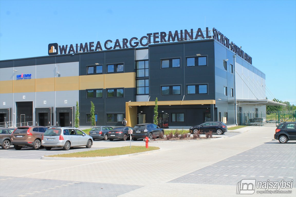 Magazyn 1350 m2 w cargo port, dostępne bramy i media Goleniów, lotnisko  1 350m2 Foto 1