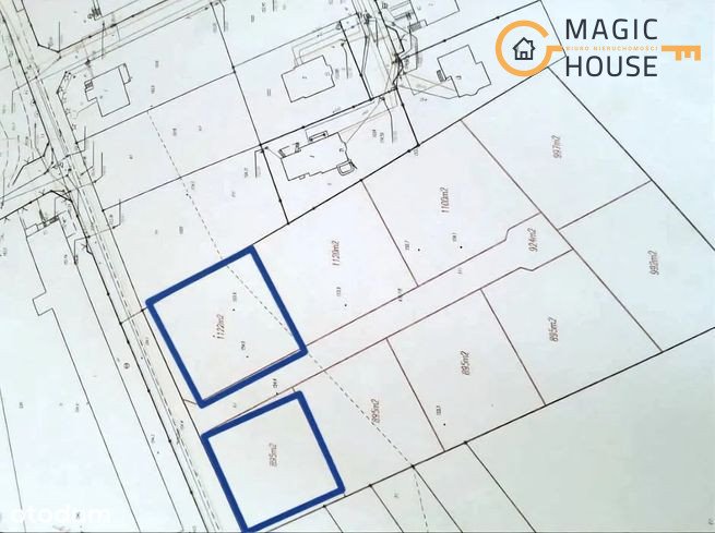 Działka budowlana na sprzedaż Chwaszczyno, B. Prusa  1 122m2 Foto 1
