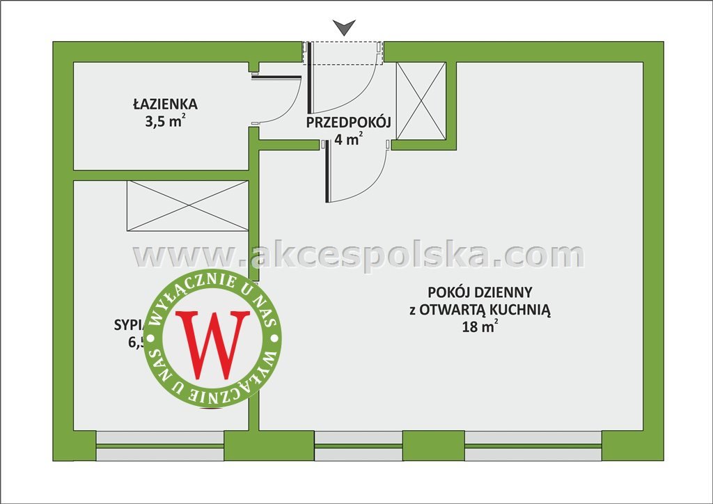 Mieszkanie dwupokojowe na sprzedaż Warszawa, Mokotów, Stegny, Katalońska  31m2 Foto 1