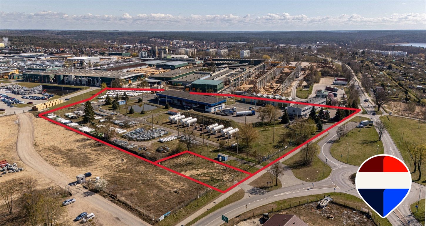 Atrakcyjna nieruchomość przemysłowa 3 151 m² z pełnym wyposażeniem Barlinek, Okrętowa 1  2 459m2 Foto 1