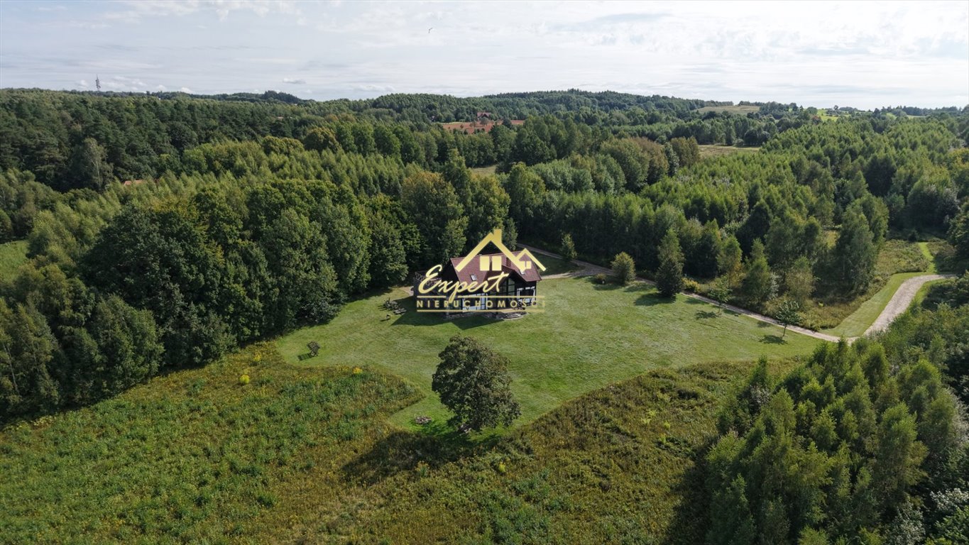 Urokliwy dom mazurski z panoramicznymi oknami i tarasem Glaznoty  280m2 Foto 1