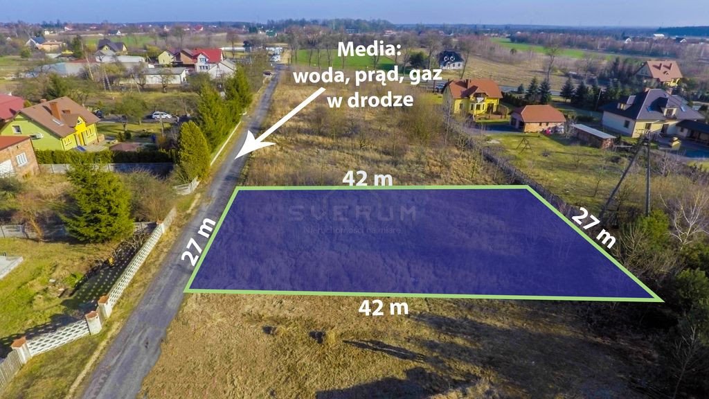 Działka budowlana na sprzedaż Chorzenice, Leśna  1 138m2 Foto 3