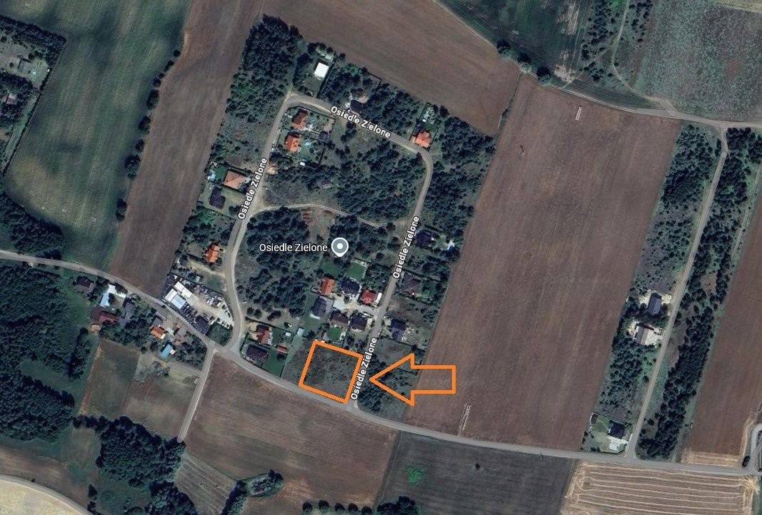 Działka budowlana na sprzedaż Wierzyce, Osiedle Zielone  1 177m2 Foto 1