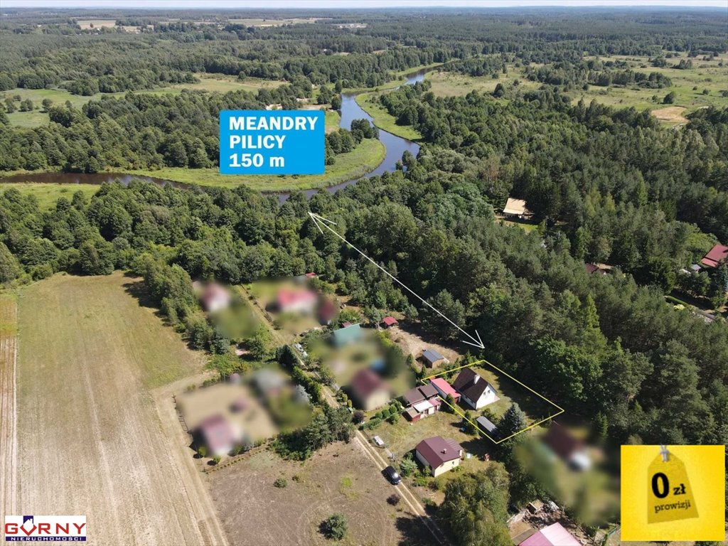 Urokliwy dom z kominkiem, garażem i dużą działką Łęg Ręczyński  54m2 Foto 1
