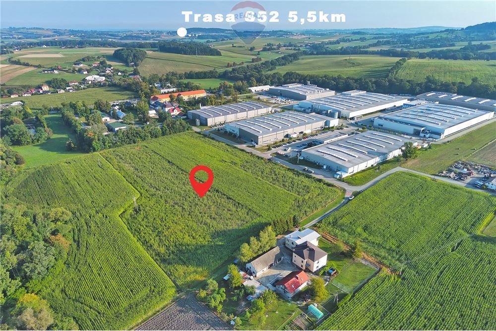 Działka przemysłowo-handlowa na sprzedaż Bażanowice  28 784m2 Foto 15