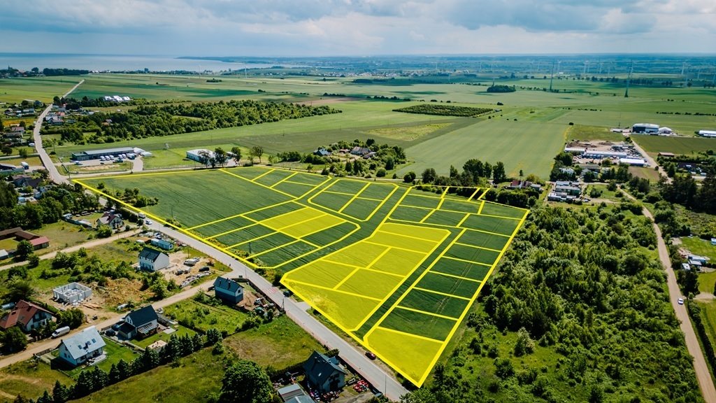 Działka 1100 m² w Łebczu - teren pod zabudowę mieszkaniową Łebcz  1 100m2 Foto 1