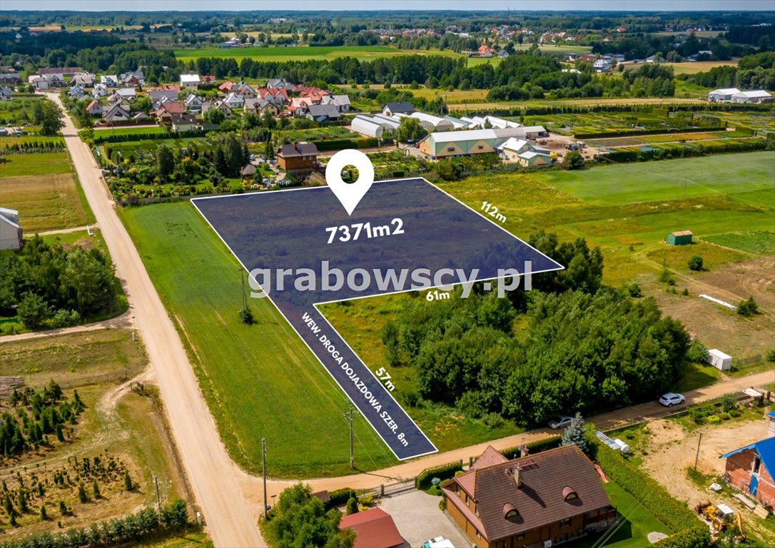 Działka budowlana na sprzedaż Kuriany  7 371m2 Foto 2