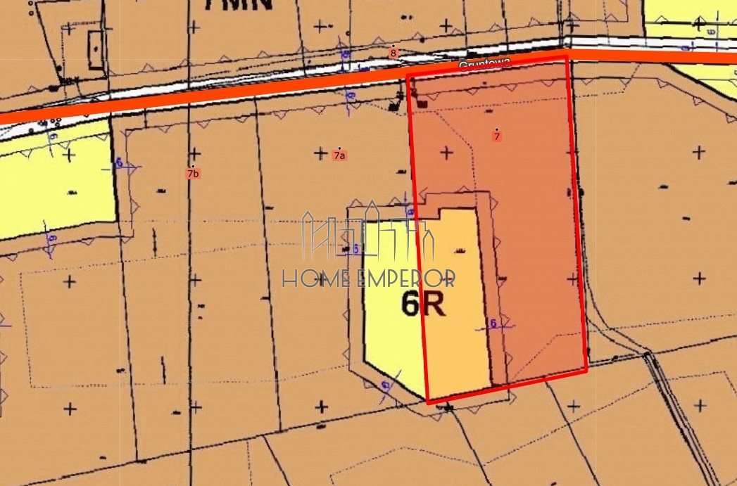 Do sprzedania działka 8 000 m² z mediami i planem w Stachowie: Stachowo: Gruntowa