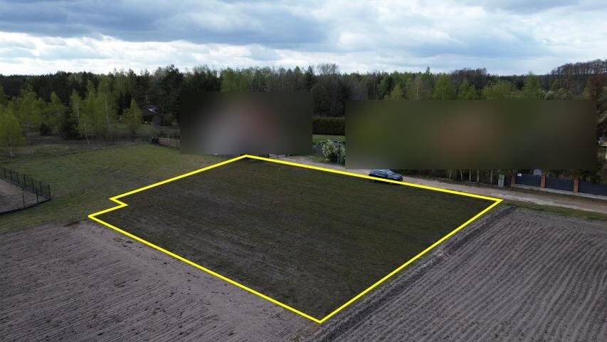 Działka budowlana 1000 m² z mediami, cisza i blisko PKP Czarny Las  1 000m2 Foto 1