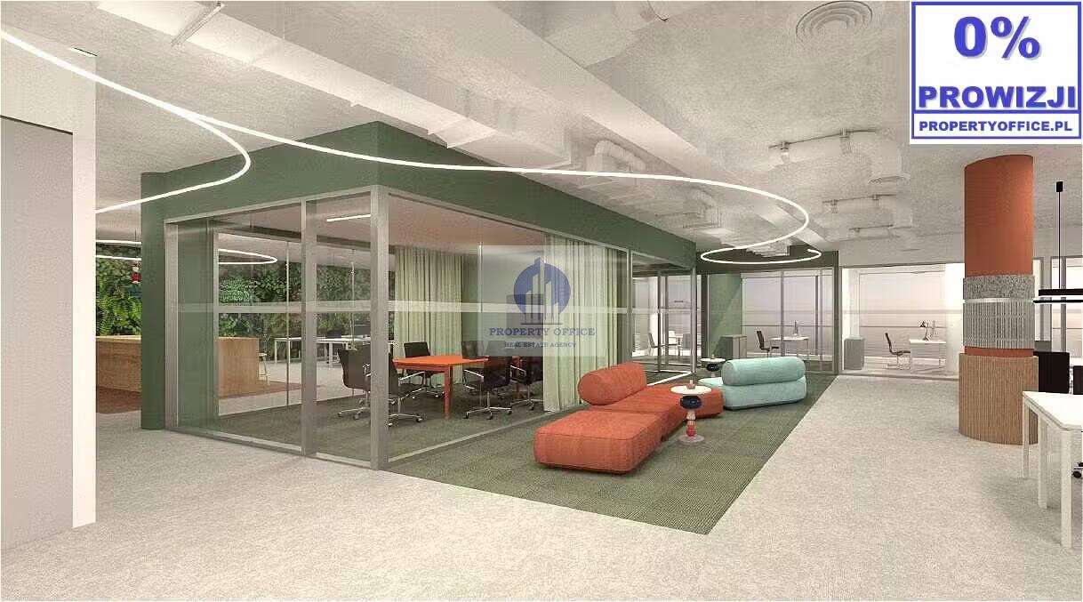 Nowoczesny lokal biurowy 1017 m2 z tarasem w Woli Warszawa, Wola, Przyokopowa  1 017m2 Foto 1