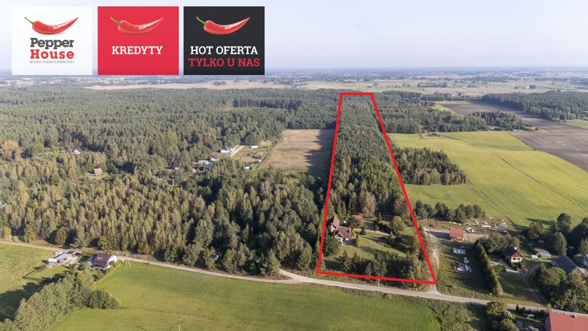Działka leśna na sprzedaż Bartoszylas  61 200m2 Foto 1