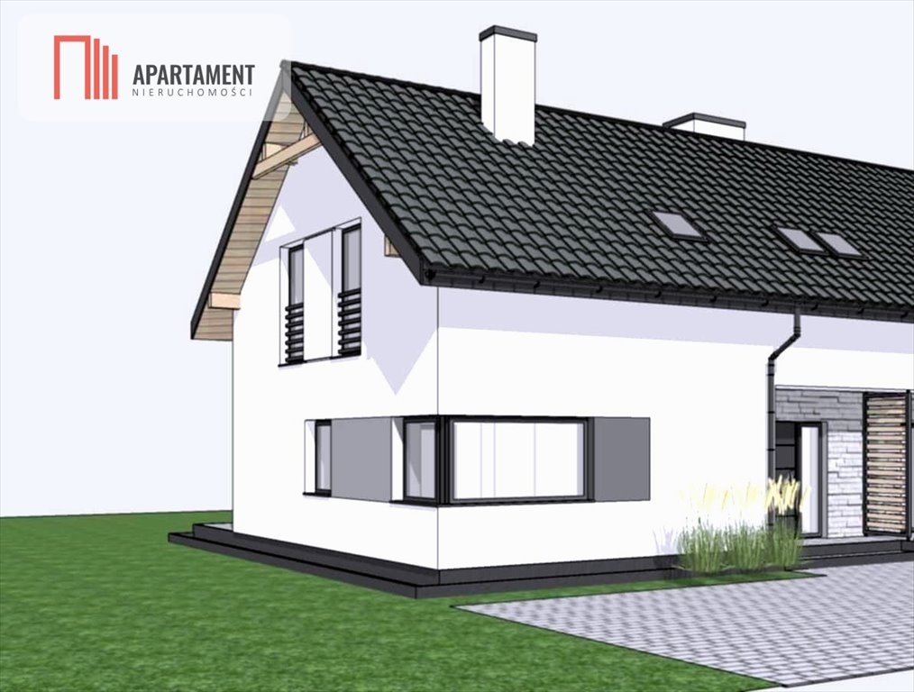 Polecam nowoczesny bliźniak 116 m² z dużą działką w Śliwicach Śliwice  116m2 Foto 1