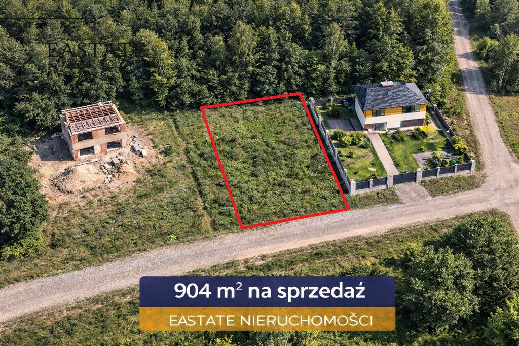 Działka 904 m² z MPZP, las, media, szybki dojazd Sulejówek, Świętojańska  904m2 Foto 1