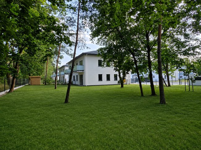 Polecam 69,4 m² apartament z dużym ogrodem 770 m² w Wawrze Warszawa, Wawer, Bysławska 40  69m2 Foto 1