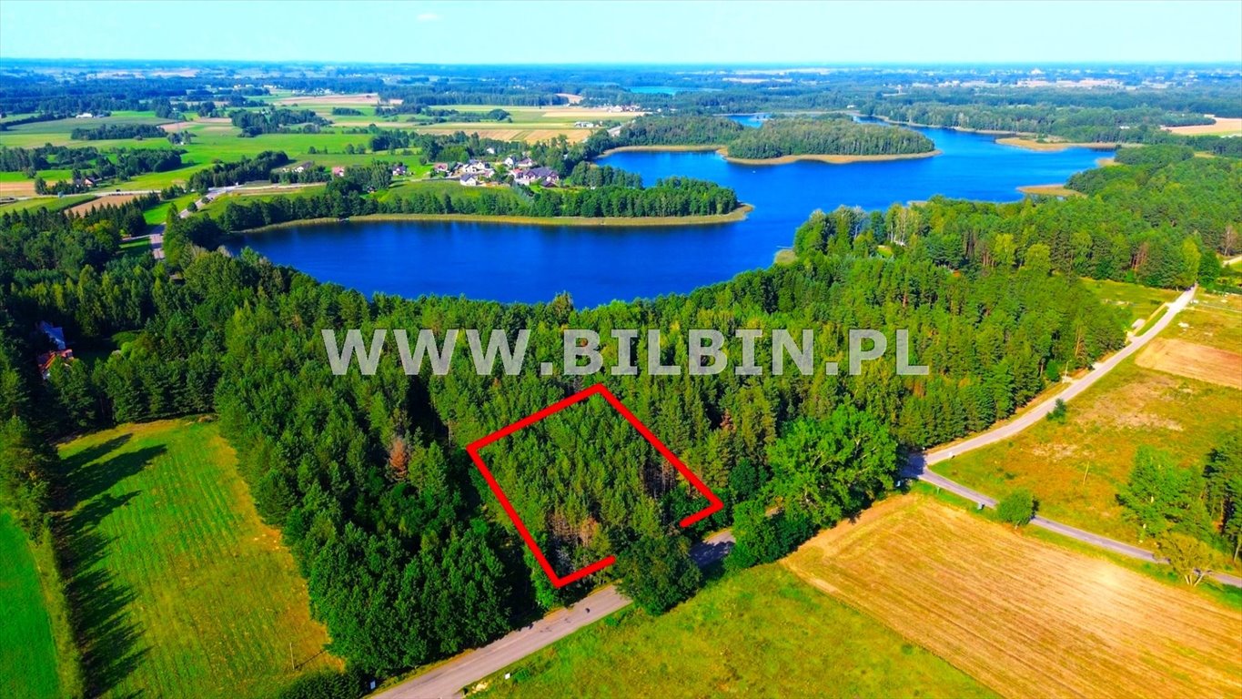 Działka nad Jeziorem Wigry (3616 m²) w Burdeniszkach Suwałki, Burdeniszki  3 616m2 Foto 1