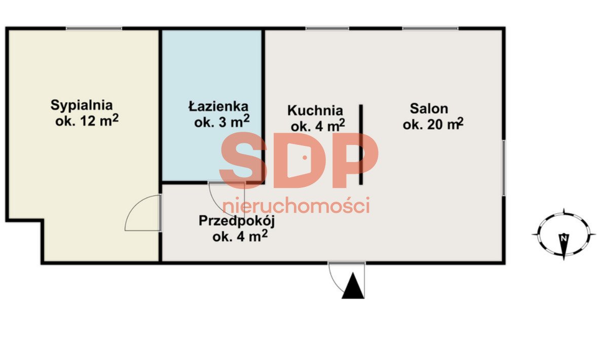 Mieszkanie dwupokojowe na sprzedaż Warszawa, Mokotów, Puławska  43m2 Foto 5