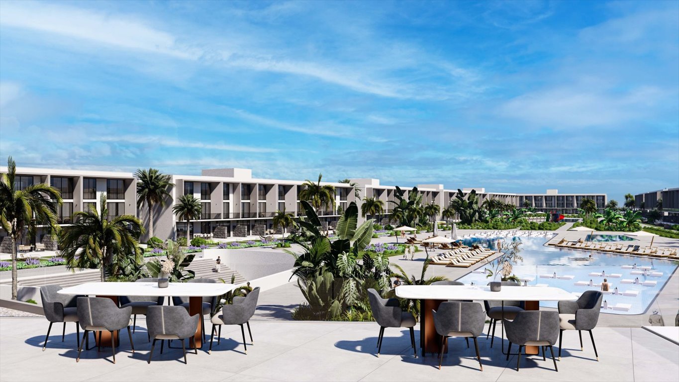 Apartament 55 m² blisko plaży z basenem i SPA Cypr, Boğaz, Boğaz, İskele, Cypr Północny  55m2 Foto 1