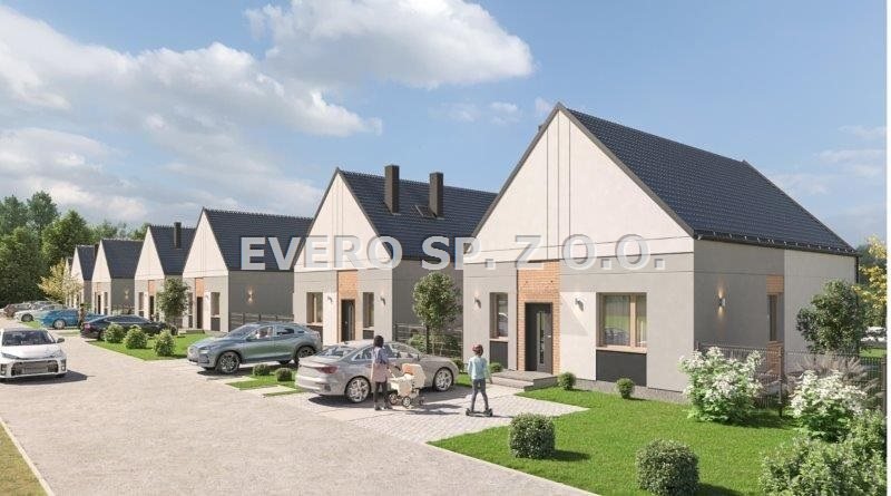 Nowoczesny dom 75 m2 z dużym poddaszem i działką. Długołęka, Śliwice, Śliwice, Domy jednorodzinne , BEZ PROWIZJI  75m2 Foto 1