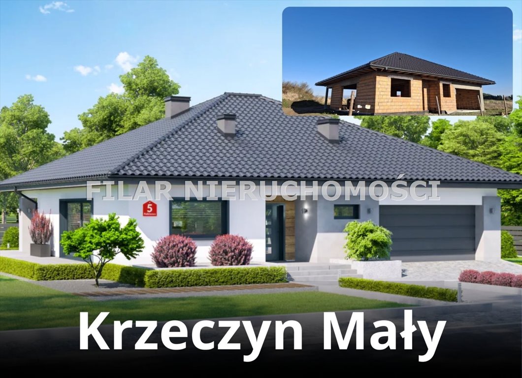 Dom na sprzedaż Krzeczyn Mały  166m2 Foto 1