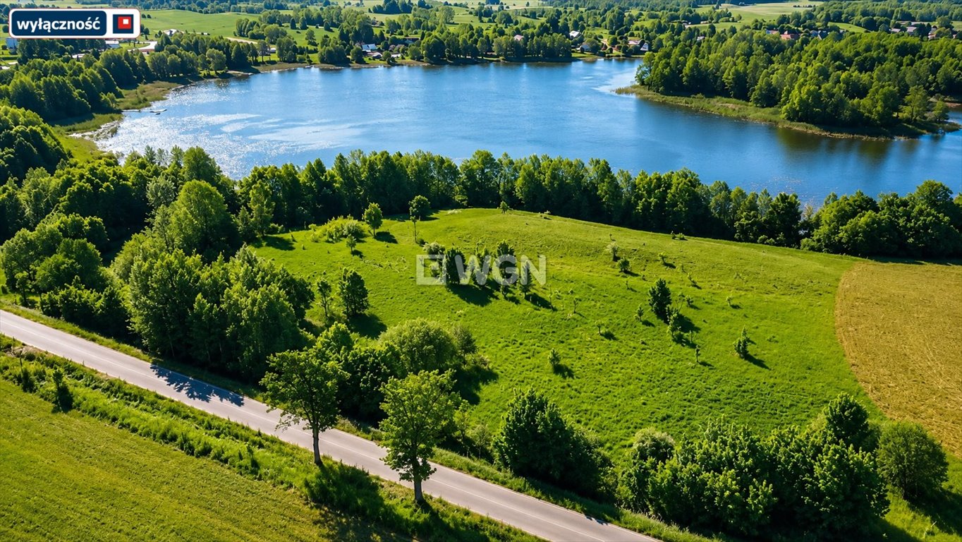 Działka nad jeziorem Druglin Duży z widokiem i dostępem Rożyńsk  4 189m2 Foto 1