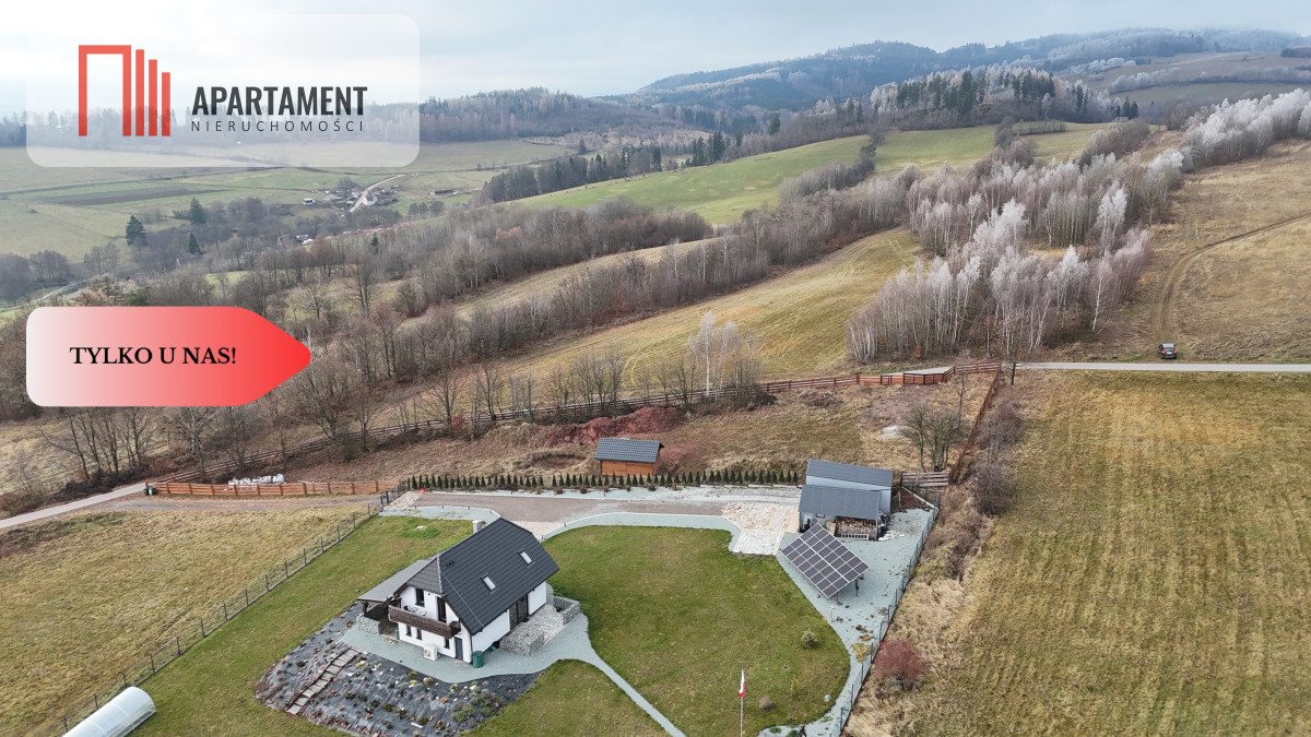 Widokowa działka w Górach Sowich z oczkiem wodnym i media Nowa Ruda  2 487m2 Foto 1