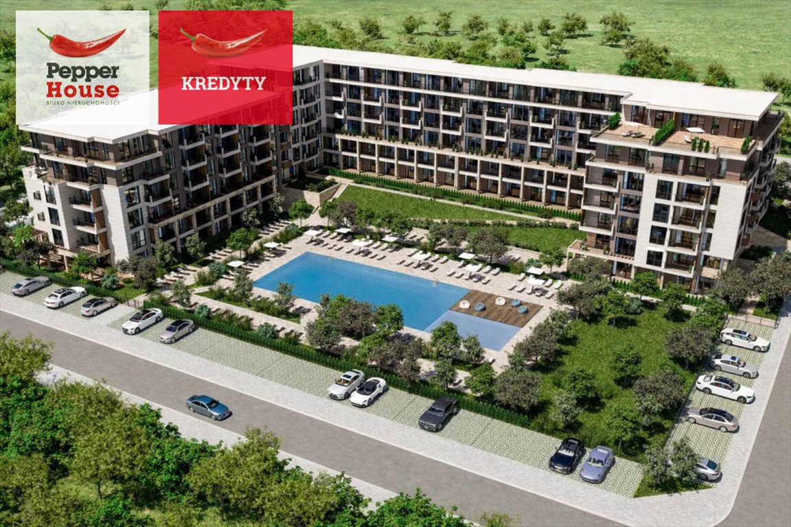 Luksusowy apartament 59,9 m² z widokiem na morze i basen Bułgaria, Święty Włas, Car Simeon  60m2 Foto 1