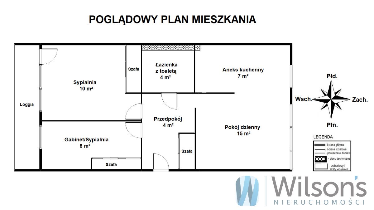 Mieszkanie trzypokojowe na wynajem Warszawa, Ochota Stara Ochota, Węgierska  48m2 Foto 2