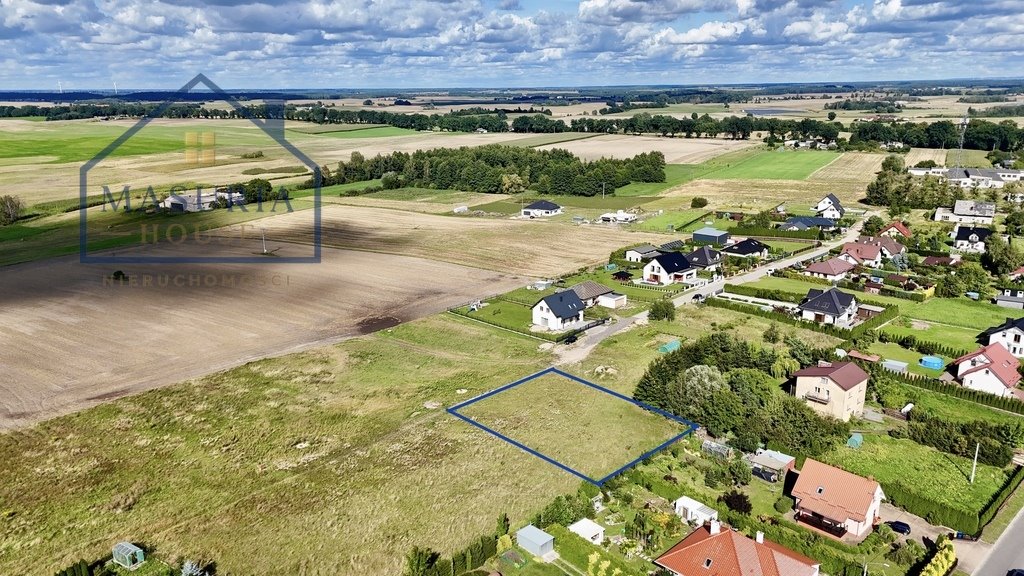 Działka 1176 m² w Biskupcu (w nowym osiedlu, media przy granicy) Biskupiec  1 176m2 Foto 1