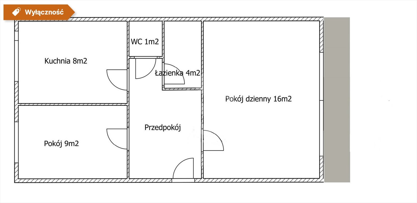 Mieszkanie dwupokojowe na sprzedaż Bydgoszcz, Kapuściska  42m2 Foto 13