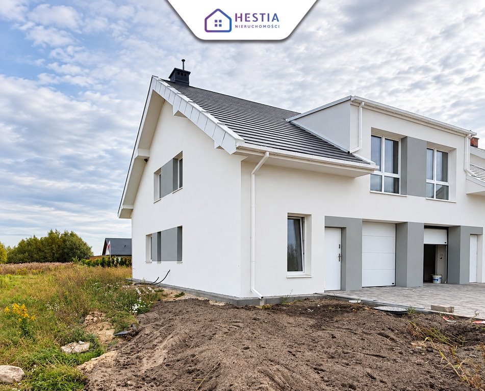 Dom bliźniak 125 m² z ogrodem, nowoczesne rozwiązania zapraszam Grzędzice, Ogrodowa  125m2 Foto 1