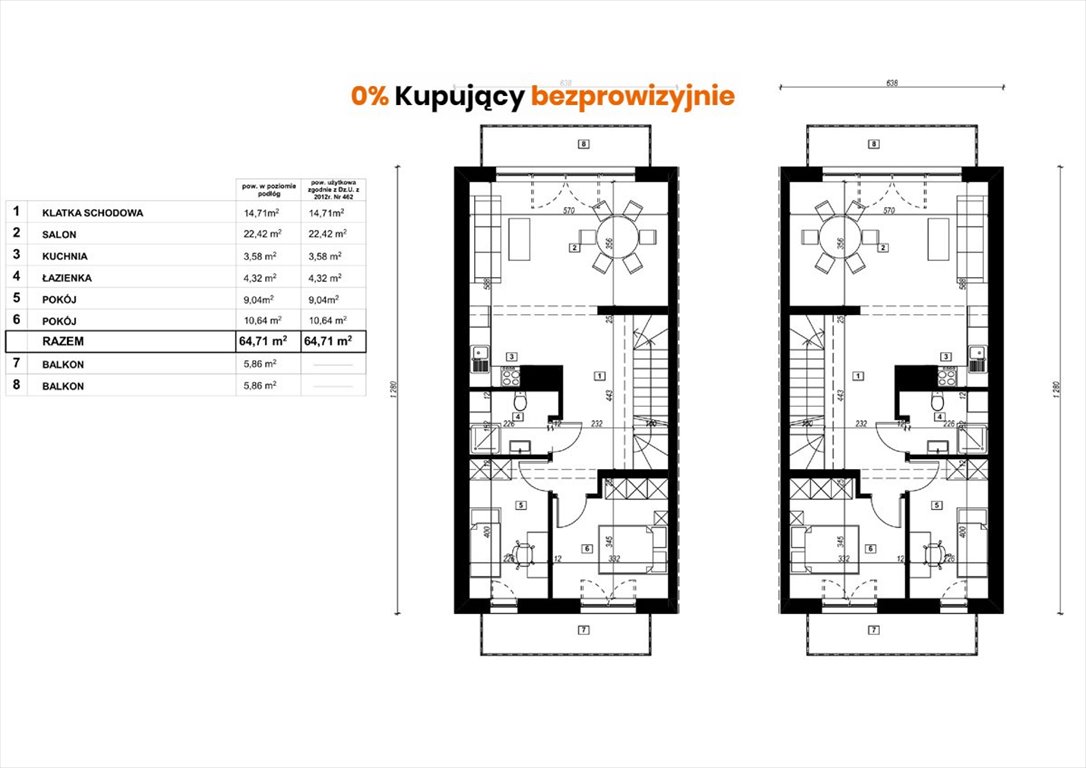 Mieszkanie na sprzedaż Młoszowa  122m2 Foto 6