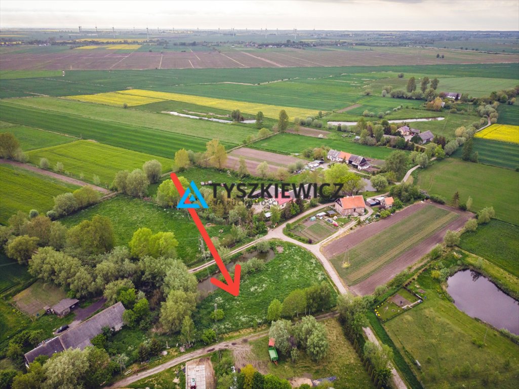 Działka 3200 m² z stawem, blisko centrum Nowy Dwór Gdański Nowy Dwór Gdański  3 200m2 Foto 1