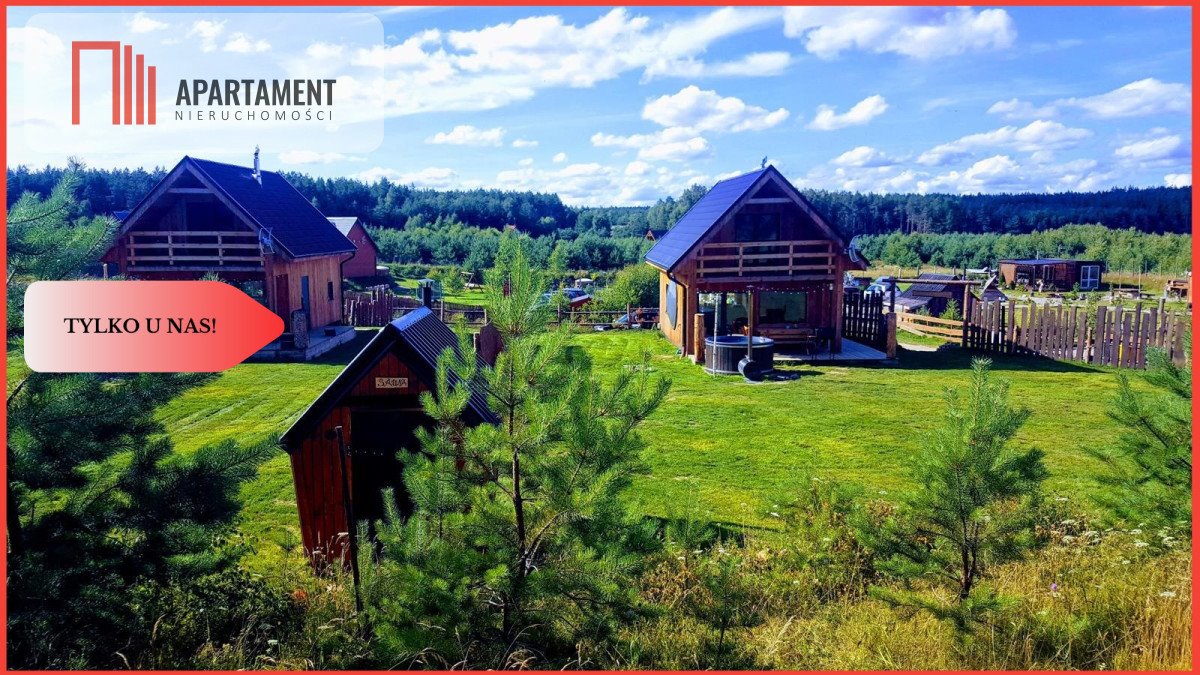 Urokliwy ośrodek w Sikorzynie z jeziorem i lasami Sikorzyno  35m2 Foto 1