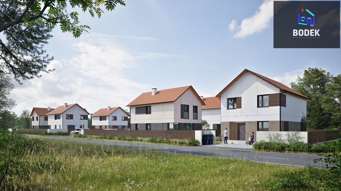 Nowoczesny dom w stanie surowym z pełnym wyposażeniem i infrastrukturą Miłoszyce, Miłoszyce, Jacka Malczewskiego  117m2 Foto 1