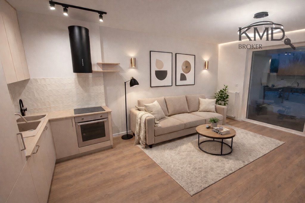 Nowoczesne 2-pokojowe mieszkanie z balkonem i miejscem w garażu Lublin, Ponikwoda, Migdałowa  36m2 Foto 1