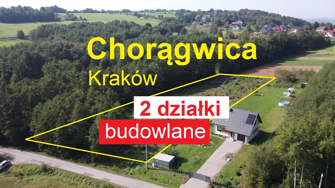 Działka budowlana na sprzedaż Chorągwica  2 498m2 Foto 1