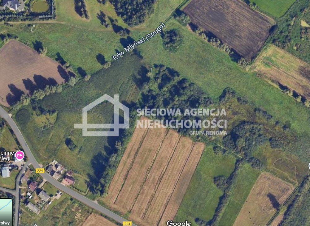 Działka rolno-siedliskowa 8 750 m2 z mediami w Szpęgawie Szpęgawa  8 750m2 Foto 1