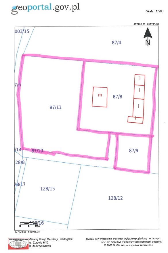 Działka 4 439 m² w Fojutowie – inwestycja lub rekreacja Fojutowo  4 439m2 Foto 1