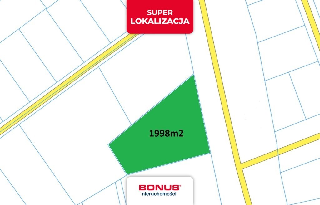 Polecam działkę inwestycyjną 1998 m² z MPZP w Konstancinie Konstancin-Jeziorna  1 998m2 Foto 1