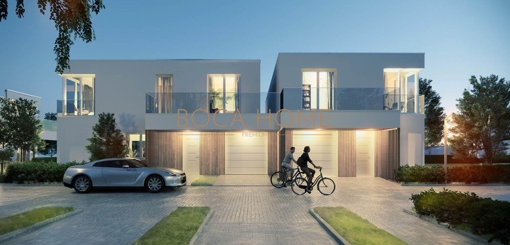 Nowoczesny dom 150 m² w Wilanowie, 5 pokoi, zielone osiedle Warszawa, Wilanów  150m2 Foto 1