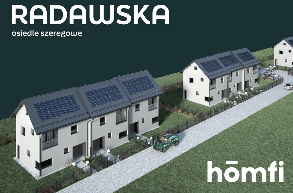 Sprzedam przestronny dom szeregowy 87 m² z ogródkiem i panelami fotowoltaicznymi Wiązownica, Radawska  87m2 Foto 1