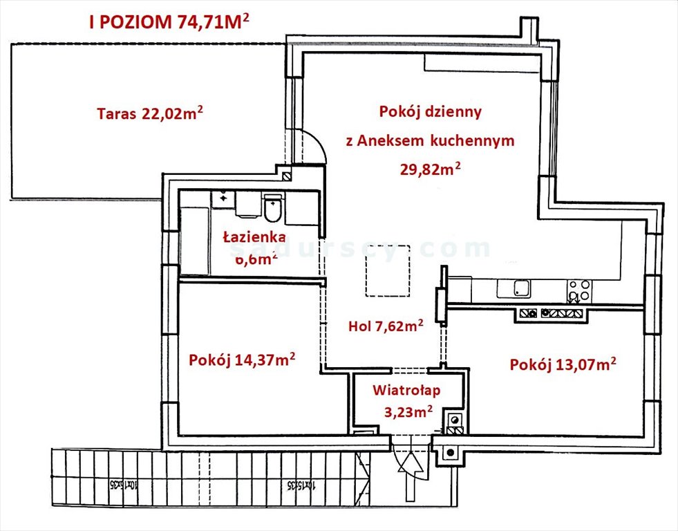Mieszkanie czteropokojowe  na sprzedaż Józefosław  110m2 Foto 11