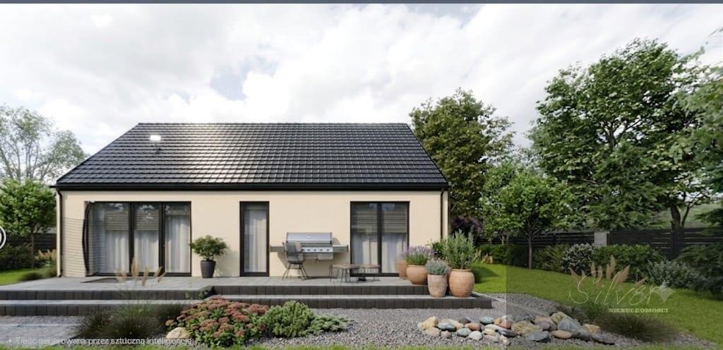 Nowoczesny dom 87 m2 z tarasem i dużą działką Nowe Mistrzewice  87m2 Foto 1